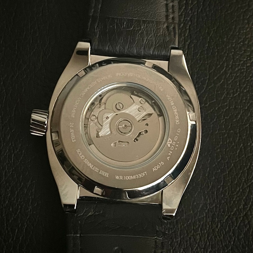 Android RARE automatic Cocoon leather men’s watch - Picture 2 of 3